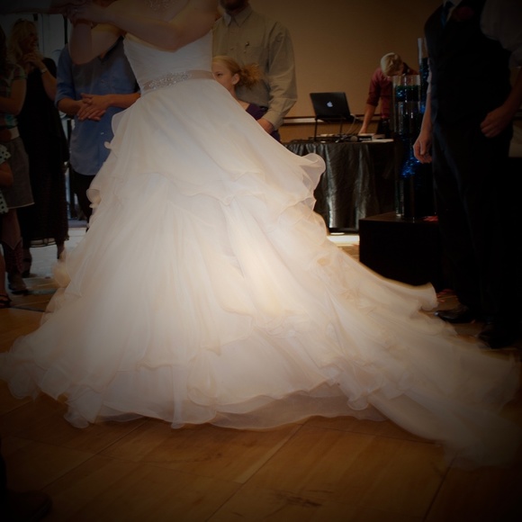 Bonny Ballroom Style Wedding Dress Size 6 - Picture 14 of 14